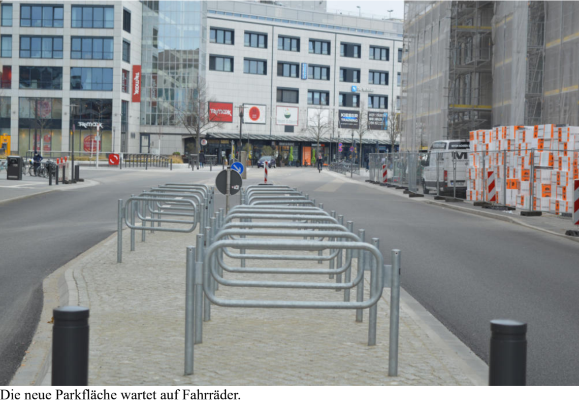 „Ups!! Der Radweg ist unterbrochen!“ Nesimi Temel